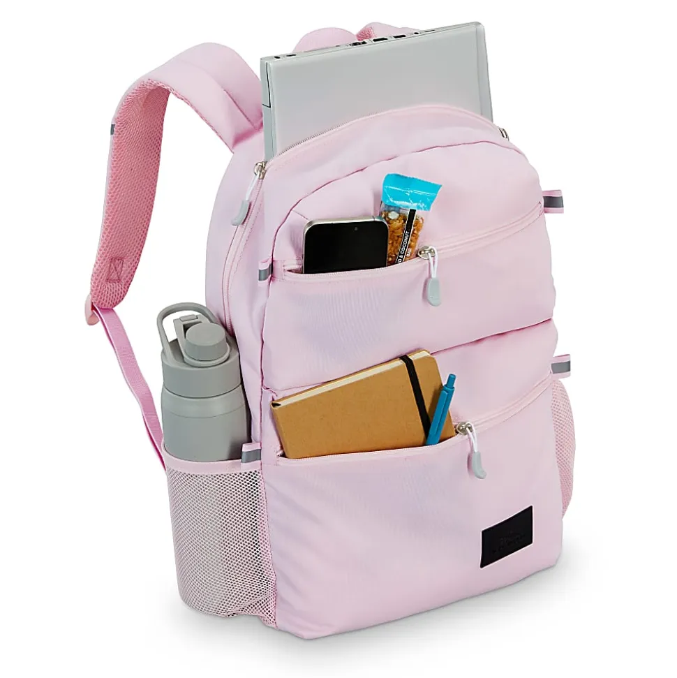 High Sierra Everclass Laptop Backpack With 15.6" Laptop Pocket, Light Pink
