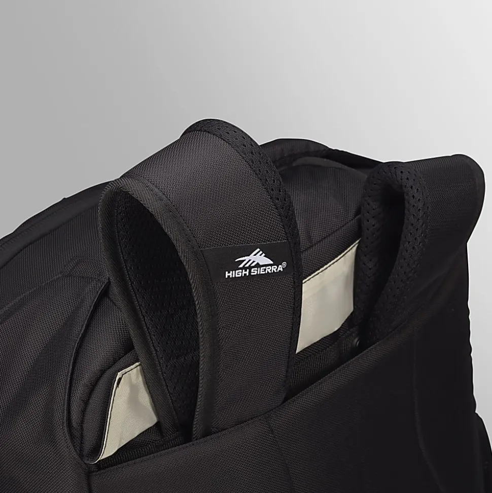 High Sierra Freewheel Backpack With 15.6" Laptop Pocket, Black