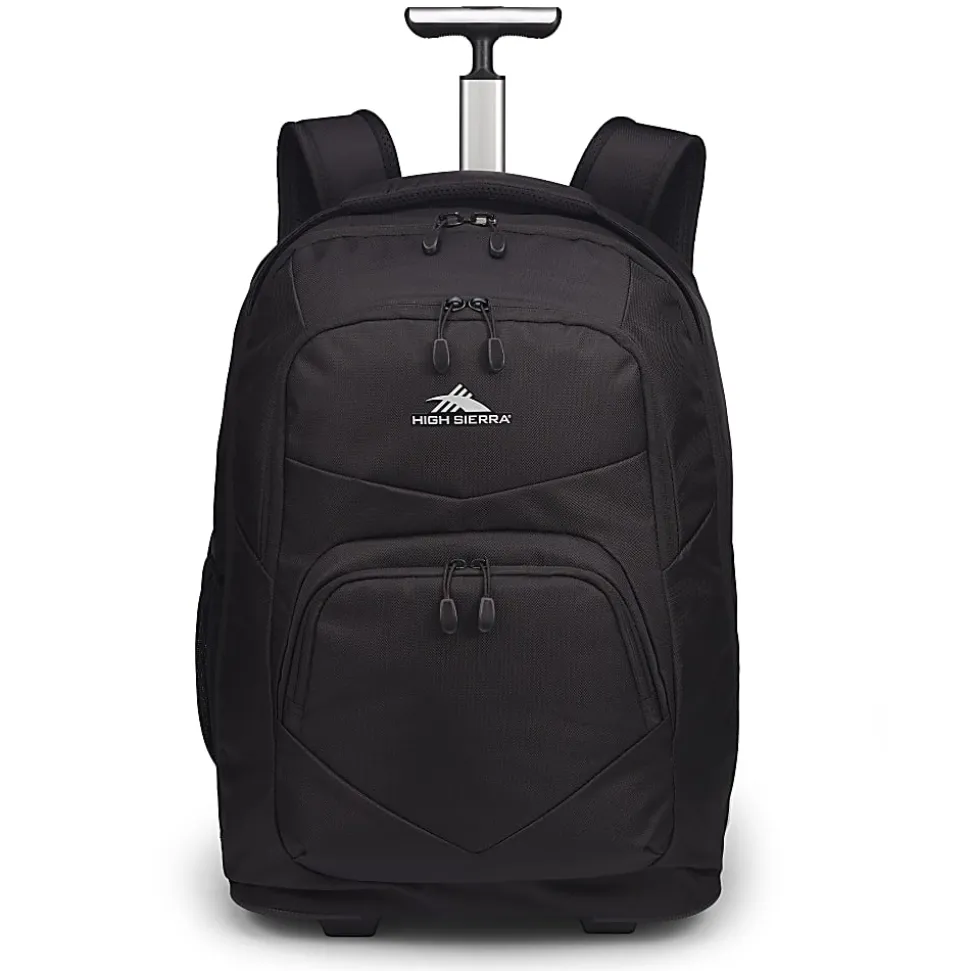 High Sierra Freewheel Backpack With 15.6" Laptop Pocket, Black