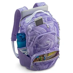 High Sierra Swoop Backpack With 17" Laptop Pocket, Marble Lavender