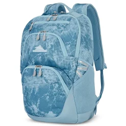 High Sierra Swoop Laptop Backpack With 17" Laptop Pocket, Blue Waves