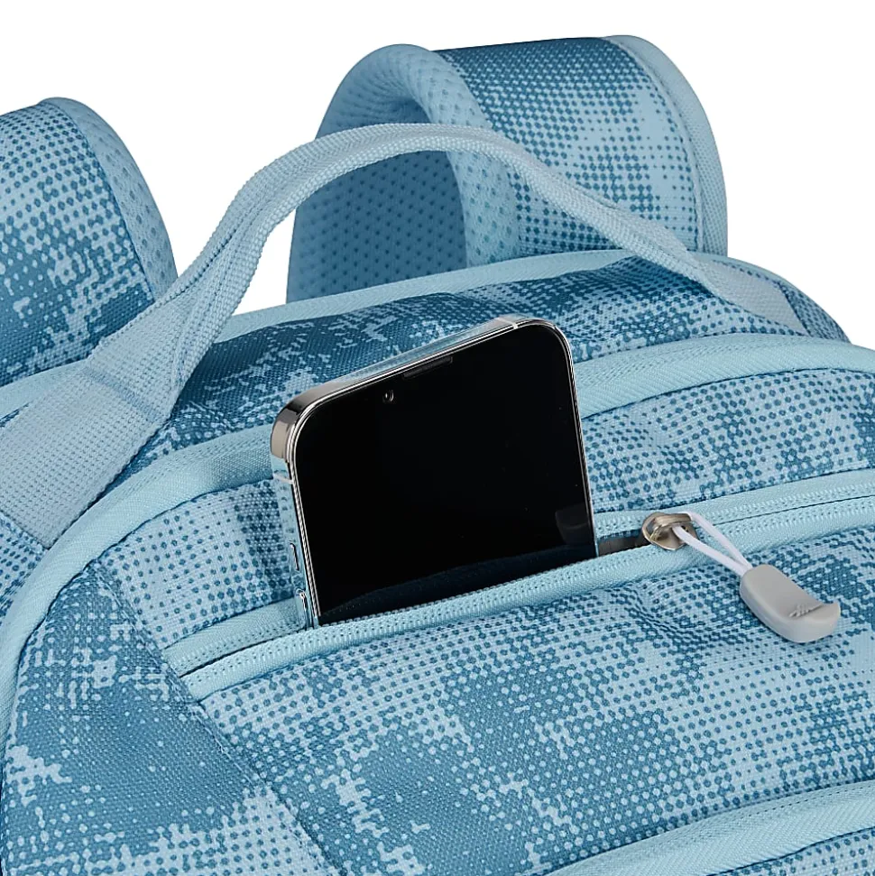 High Sierra Swoop Laptop Backpack With 17" Laptop Pocket, Blue Waves