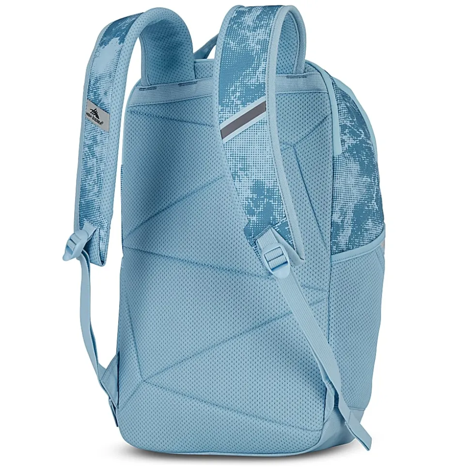High Sierra Swoop Laptop Backpack With 17" Laptop Pocket, Blue Waves