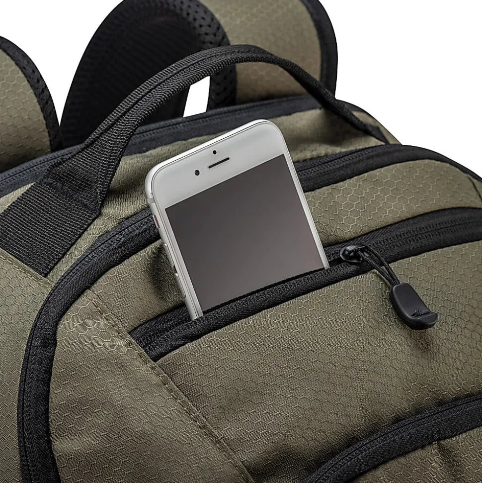 High Sierra Swoop Laptop Backpack With 17" Laptop Pocket, Olive