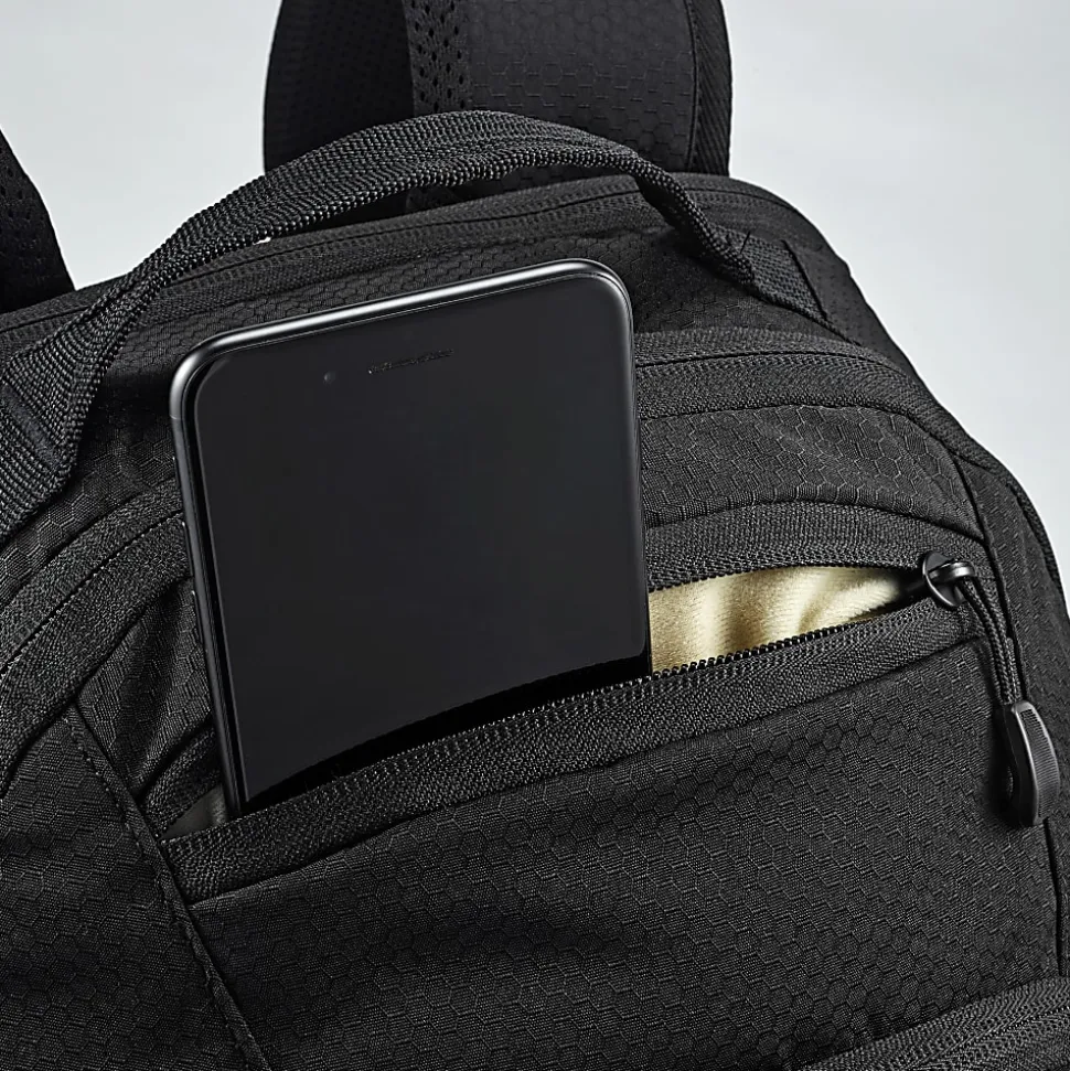 High Sierra Swoop Laptop Backpack With 17" Laptop Pocket, Black, 1303601041