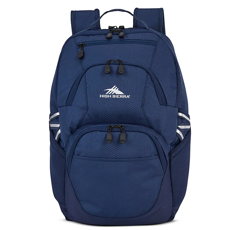High Sierra Swoop Laptop Backpack With 17" Laptop Pocket, True Navy