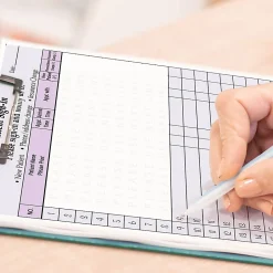 HIPAA Compliant Patient/Visitor Privacy 2-Part Sign-In Sheets, 8-1/2