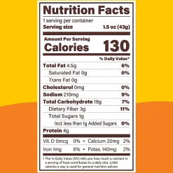 HIPPEAS Organic Chickpea Puffs Nacho Vibes, 1.5 Oz Bags, Pack Of 12 Bags