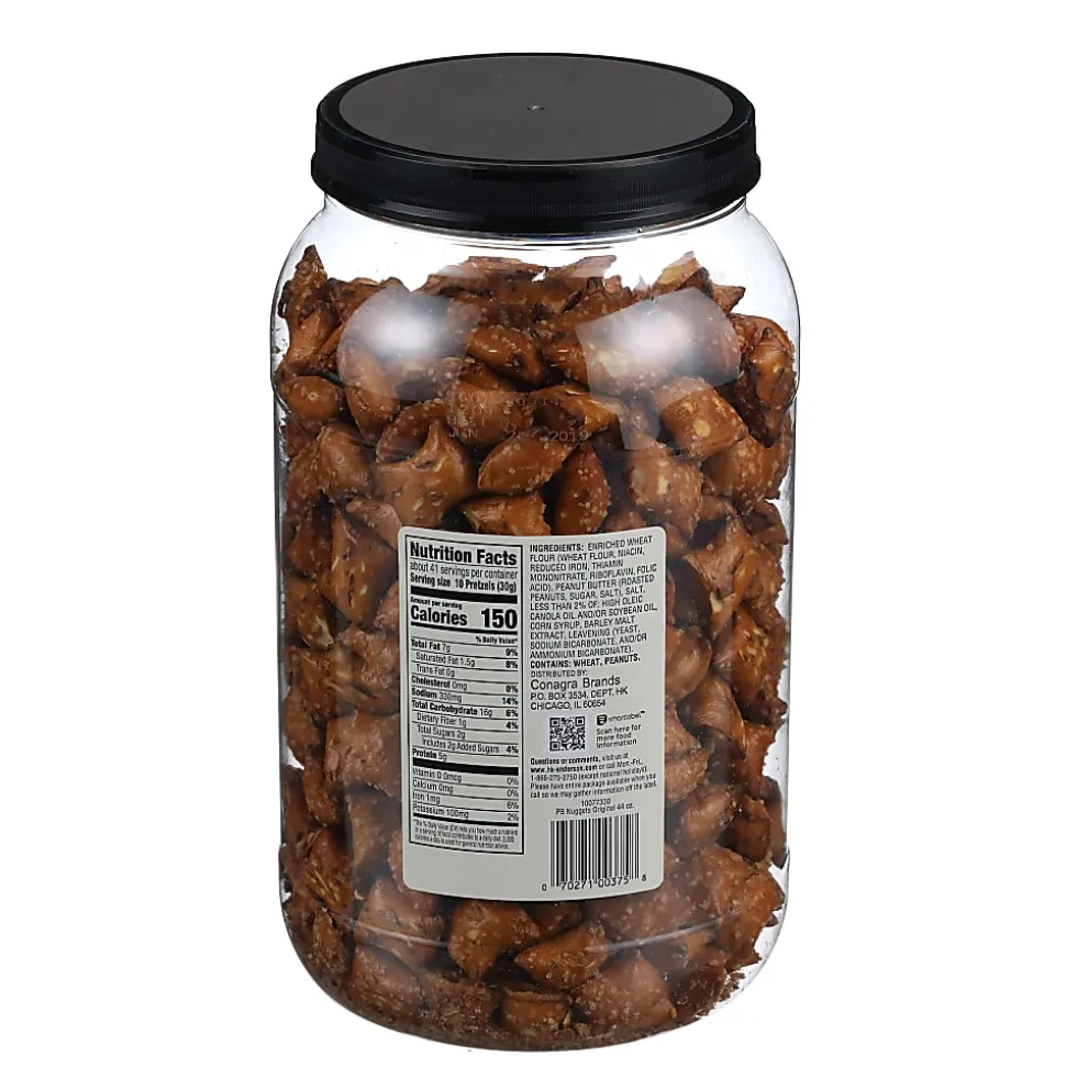 H.K. Anderson Peanut Butter Pretzels, 44 Oz