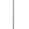 Hole N Shamee Aluminum Mop Stick, 10", Silver