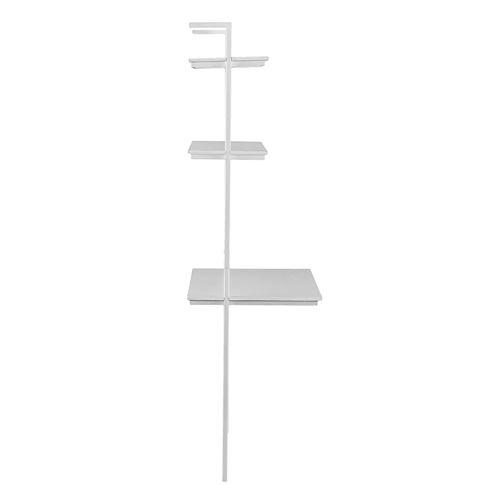 Holly & Martin Haeloen 30"W Wall-Mounted Writing Desk, White