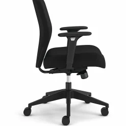 HON Altern Task Chair - Fabric, Foam Seat Material - Fabric Back Material - Black Frame Color - Mid Back - Black - Armrest - 1 Each