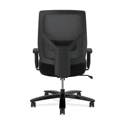 HONĀ® Basyx Big & Tall Mid Back Task Chair, Black