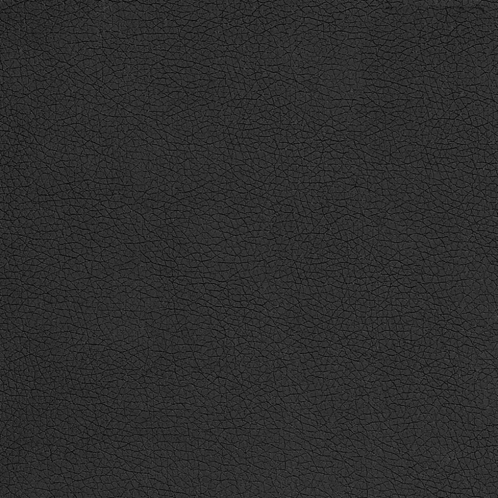 HON® Basyx Ergonomic Bonded Leather Fixed Arm Executive Chair, Black