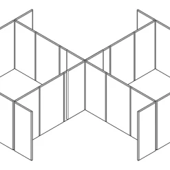 HON® Basyx Verse® Panel System, 72
