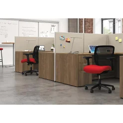 HON® Basyx Verse® Panel System, 60"H x 73"W, Gray