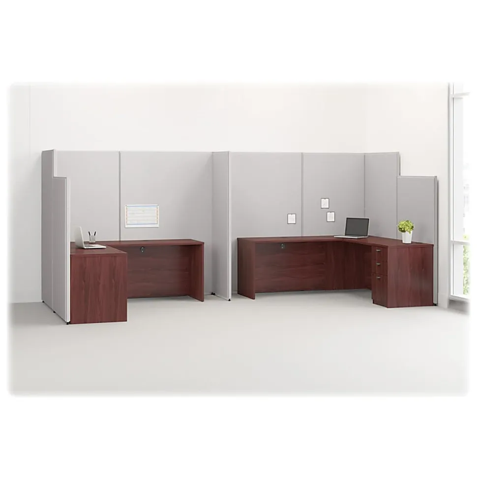HON® Basyx Verse® Panel System, 72"H x 61"W, Gray