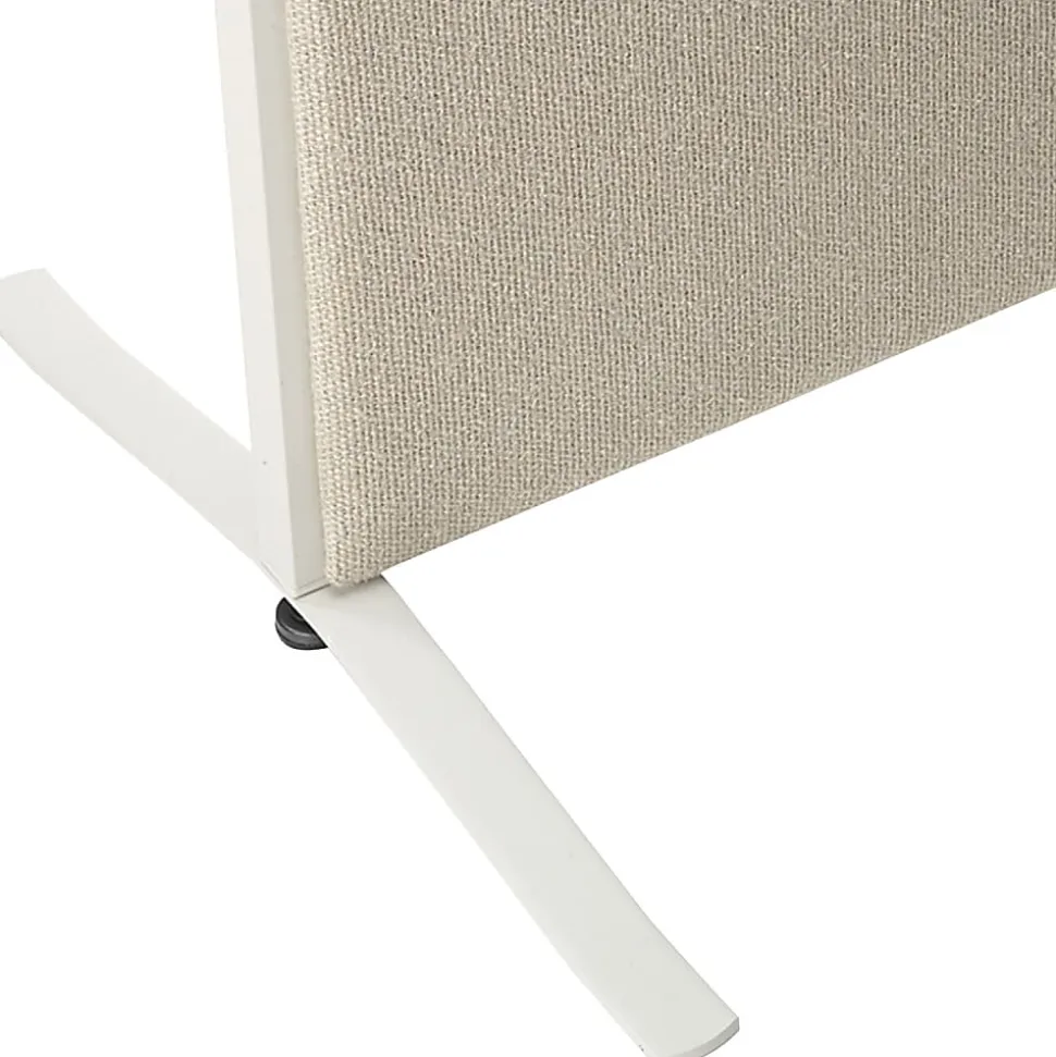 HON® Basyx Verse T-Base Stabilizing Foot, 1"H x 12"W x 2"D