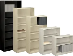 HON® Brigade® Steel Modular Shelving Bookcase, 2 Shelves, 29