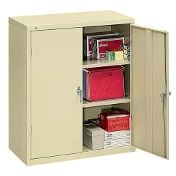 HON® Brigade® Storage Cabinet, 2 Adjustable Shelves, 41 3/4