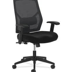 HON® Crio Fabric Mid-Back Task Chair, Black
