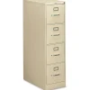 HON® 310 26-1/2"D Vertical 4-Drawer Letter-Size File Cabinet, Putty