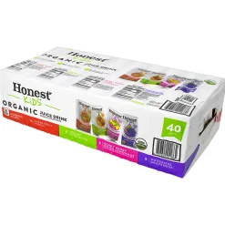 Honest Kids Organic Fruit Juice Drink Boxes Variety Pack, 6 Oz, Pack Of 40 Boxes