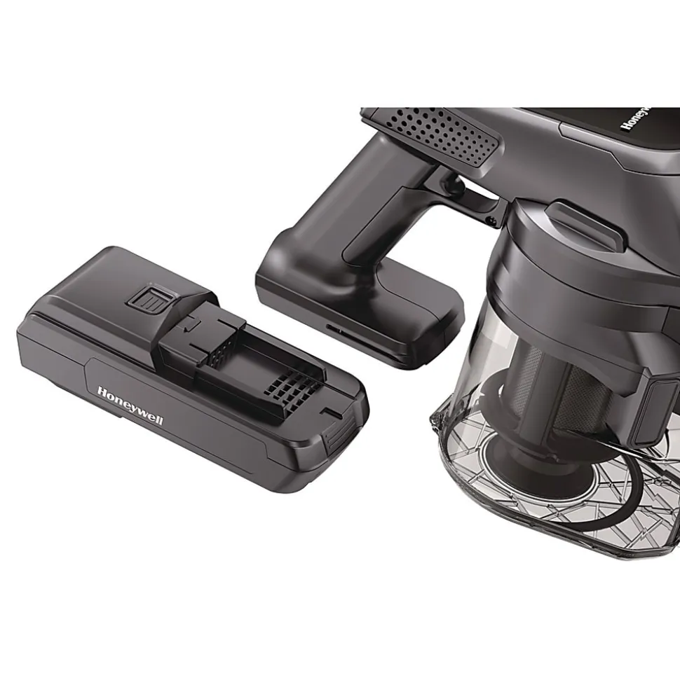 Honeywell Aeromax Pro VC16 Cordless Vacuum, 8.5" Cleaning Path, Dark Silver
