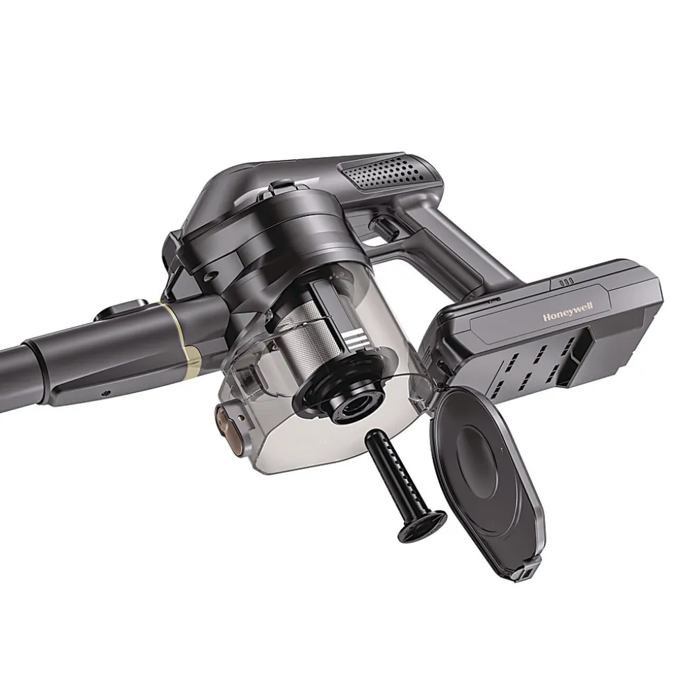 Honeywell Aeromax Pro VC16 Cordless Vacuum, 8.5" Cleaning Path, Dark Silver