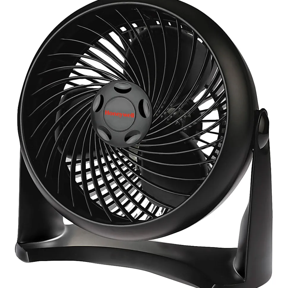 Honeywell® HT-900 3-Speed Turbo Table Air Circulator Fan, 6" x 11" x 11", Black