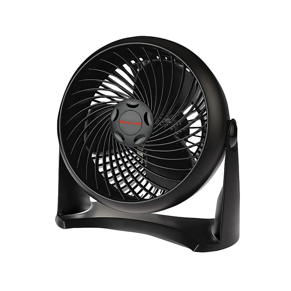 Honeywell® HT-900 3-Speed Turbo Table Air Circulator Fan, 6" x 11" x 11", Black