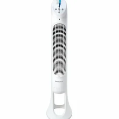 Honeywell QuietSet 5 Tower Fan - 5 Speed - Oscillating, Remote, Timer-off Function, Quiet, Sturdy, Electronic Control Panel, Touch Operation