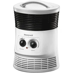 Honeywell Surround 1,500-Watt Fan-Forced Heater, Black/White