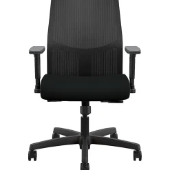 HONĀ® Ignition Fabric High-Back Task Chair, 41% Recycled, Black