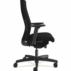 HON® Ignition® Fabric Mid-Back Task Chair, Black
