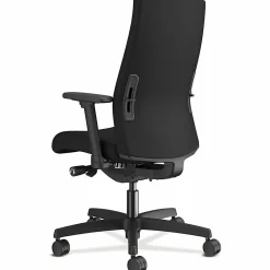 HON® Ignition® Fabric Mid-Back Task Chair, Black