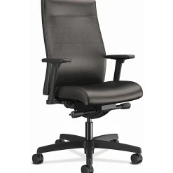 HON® Ignition⢠Mid-Back Task Chair, T-Arms, Black