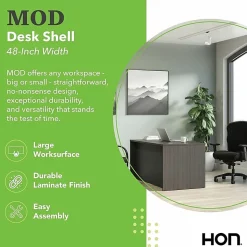 HON Mod HLPLDS4830 Desk Shell, 29