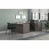 HON Mod Slate Teak Laminate Desk Component, 29"H x 72"W x 36"D, Material: Metal, Slate Teak Laminate