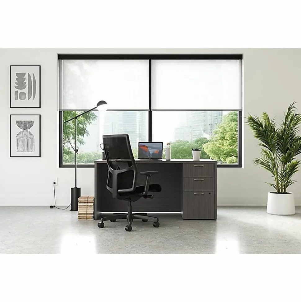 HON® Mod 60"W Credenza Shell, Slate Teak