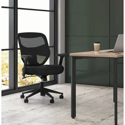 HON® Prominent™ Mesh Fabric High-Back Task Chair, Black