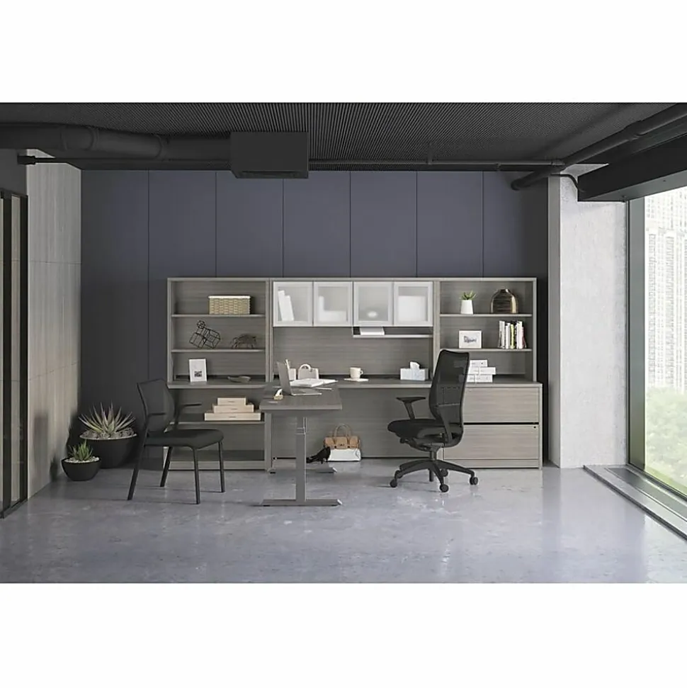 HON® 10500 Series Cabinet, 29-1/2”H x 36”W x 20”D, Gray