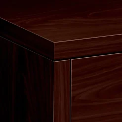HON 10500 Series Double Pedestal Credenza with Kneespace - 72"x24"x29.5" - 4x File Drawer(s) - Double Pedestal - 105900NN