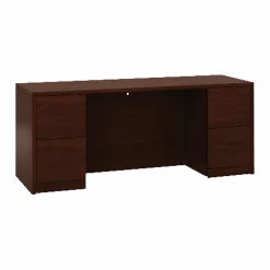 HON 10500 Series Double Pedestal Credenza with Kneespace - 72