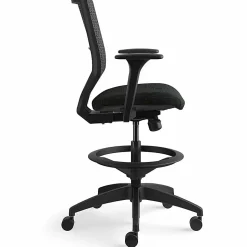 HON® Solve Task Stool, ReActiv, Black