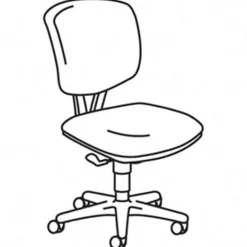 HONĀ® Volt 5701 Basic Swivel Task Chair, Navy