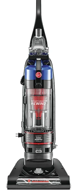 Hoover WindTunnel 2 HEPA Bagless Upright Vacuum, Red