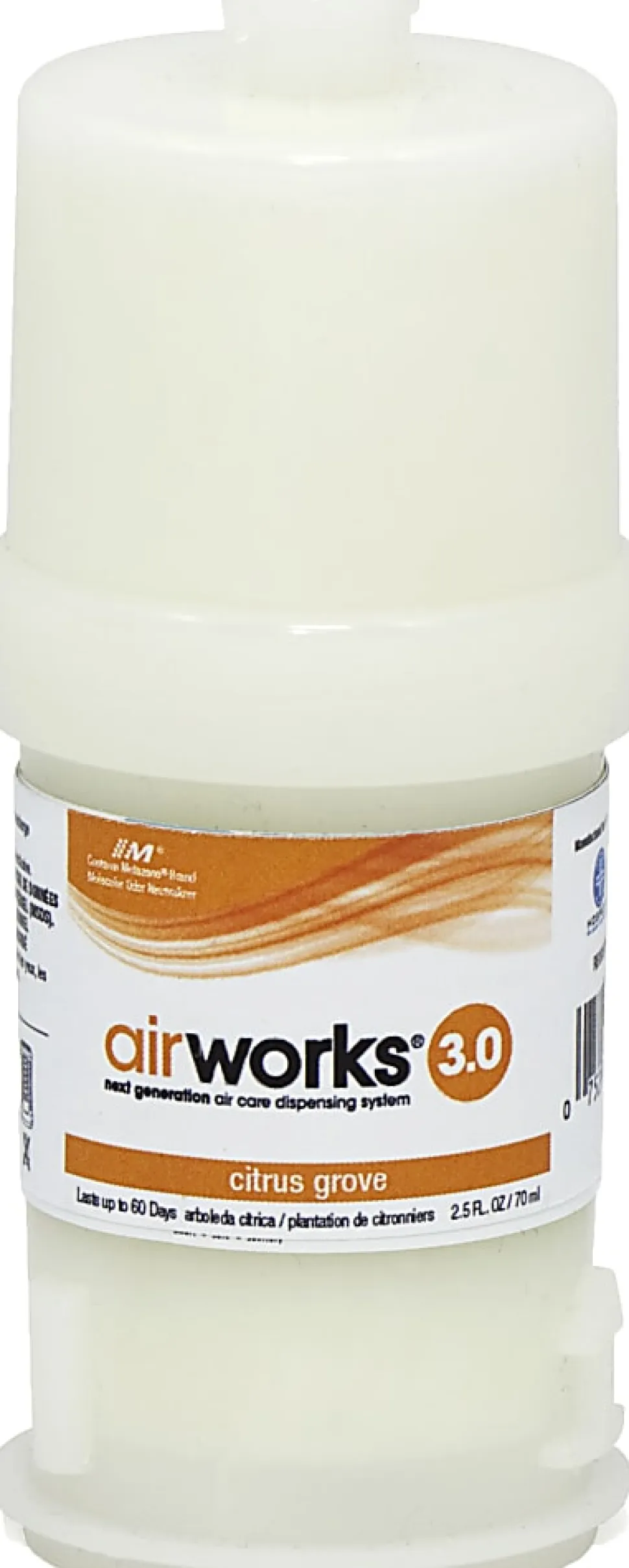 Hospeco AirWorks 3.0 Passive Air Fresheners, Citrus Grove, 2.5 Fl Oz, Pack Of 6 Fresheners