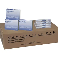 Hospeco Napkin/Tampon Convenience Pack, Pack Of 100