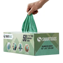 Hospeco SmartRags® Disposable Microfiber Towels, 35 Gram, 215 GSM, 16
